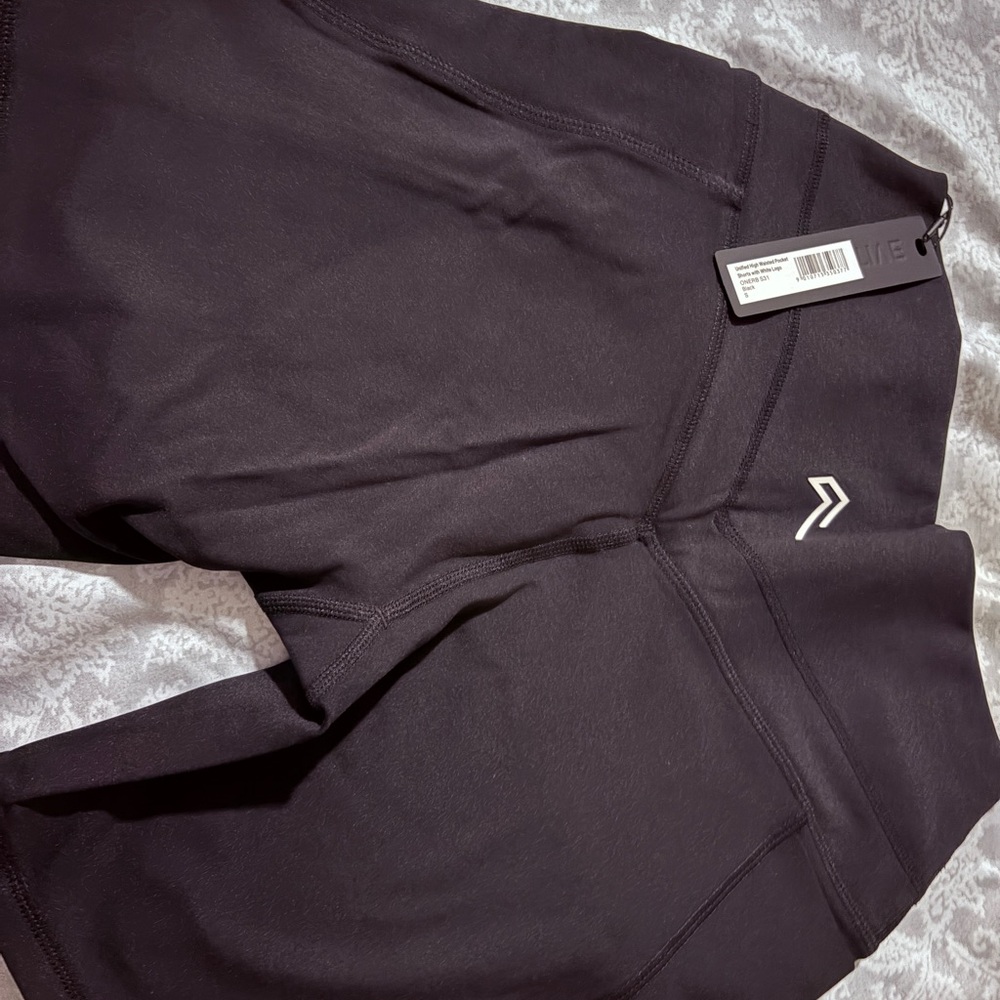 Black Oner active unified pocket shorts